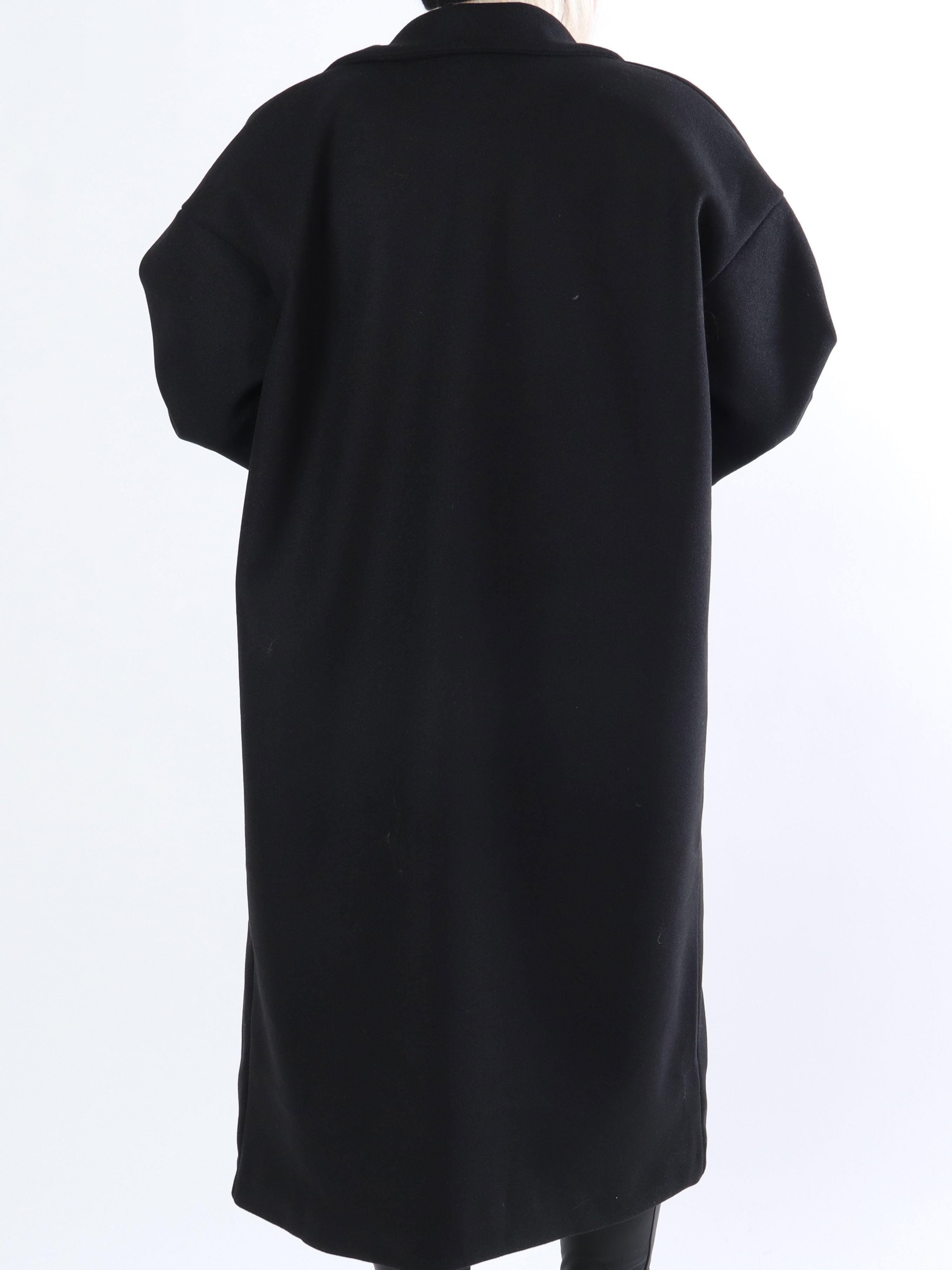 Nitas - Plus size overgangsjakke med strikket ærmestykke